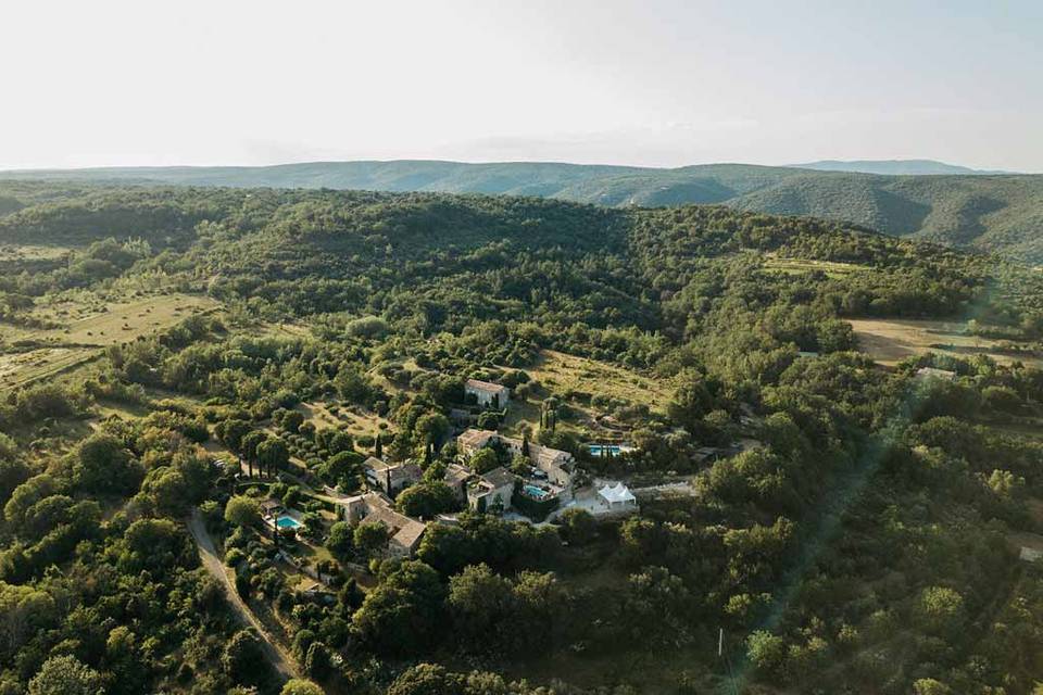 Le Clos vu du Ciel