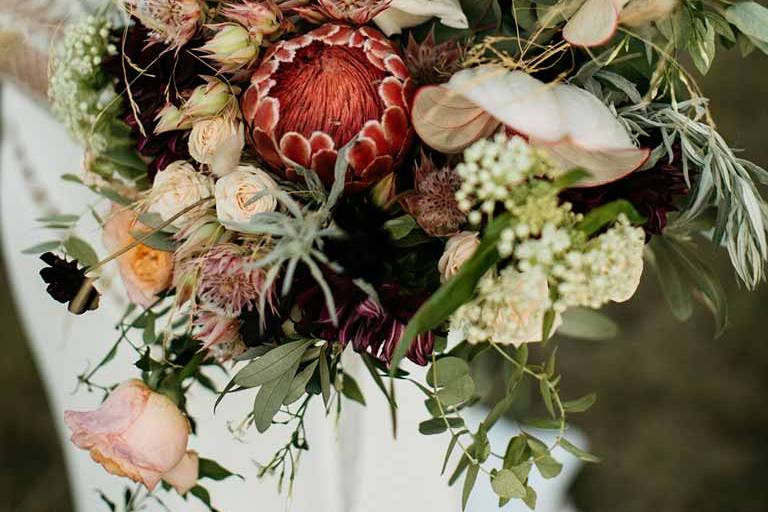 Le bouquet de la mariée