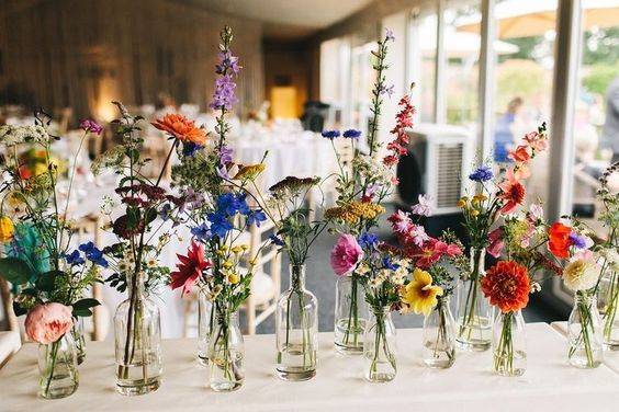 Soliflores centres de tables