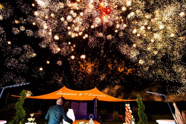 Pyro Drone Show
