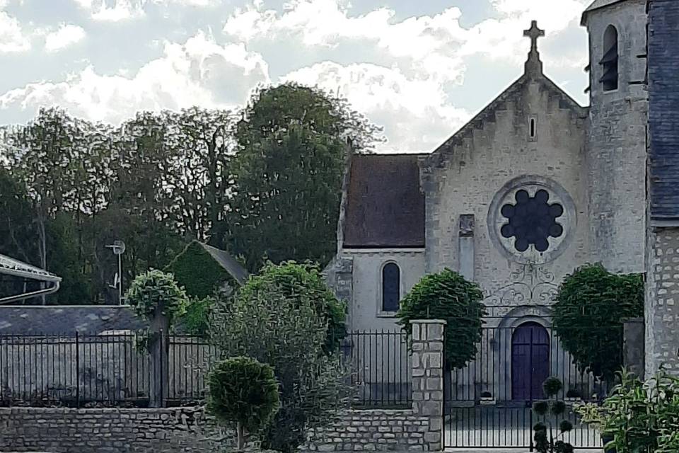 Vue sur l'église