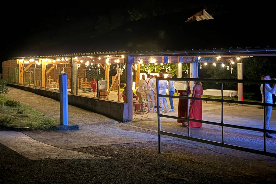 La terrasse de nuit