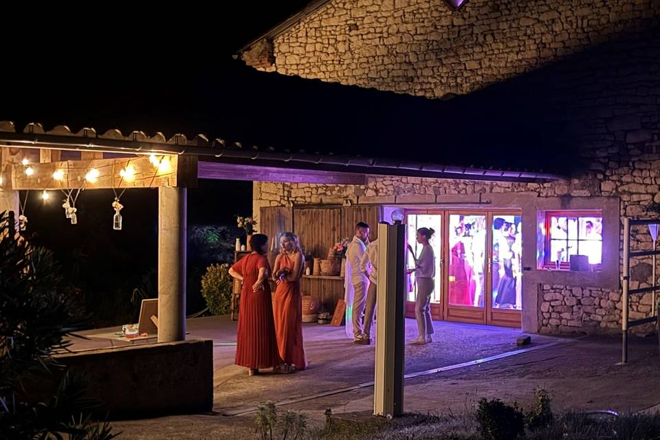 La terrasse de nuit