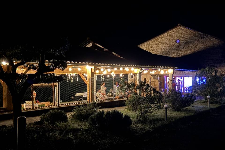 La terrasse de nuit