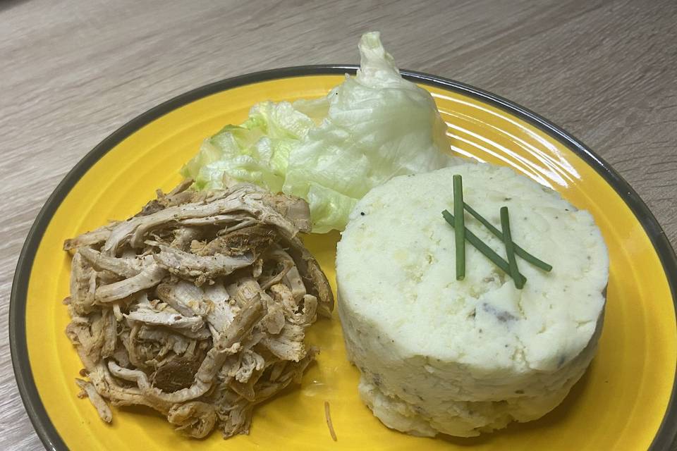 Effiloché écrasé truffe