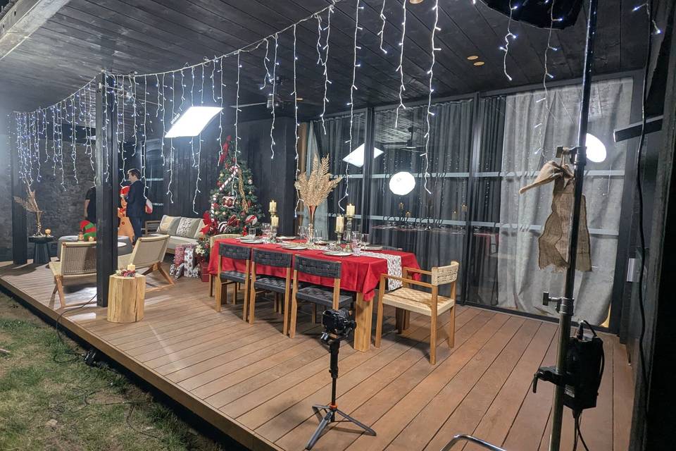Tournage de Noël