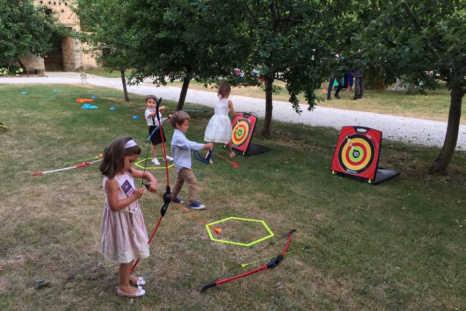 Activité tir à l'arc