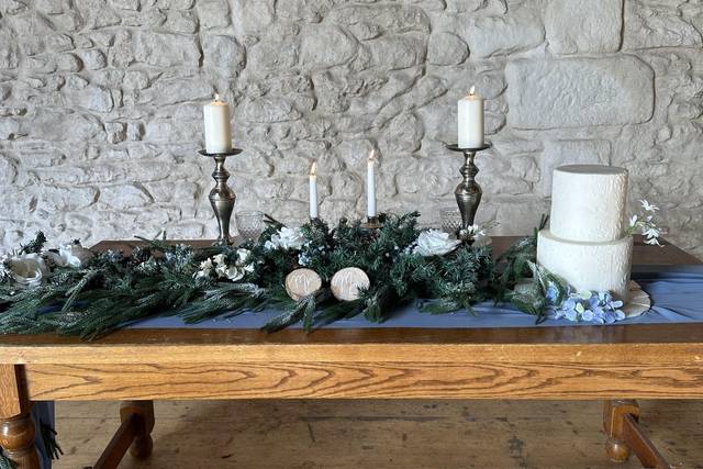 Table Mariés Hiver ❄️