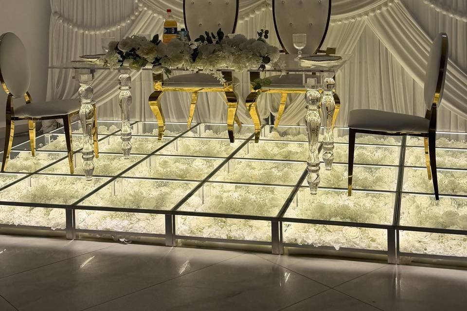 Table des mariées