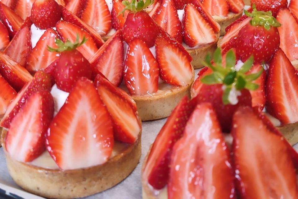 Tartelettes aux fraises