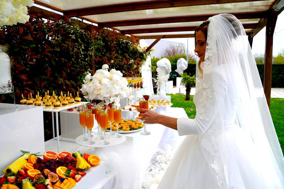 Cocktail en extérieur