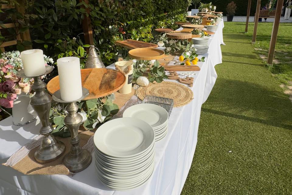 Buffet champêtre