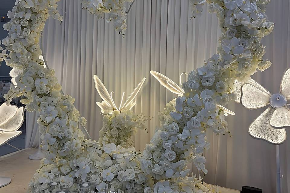 Decoration fiançailles