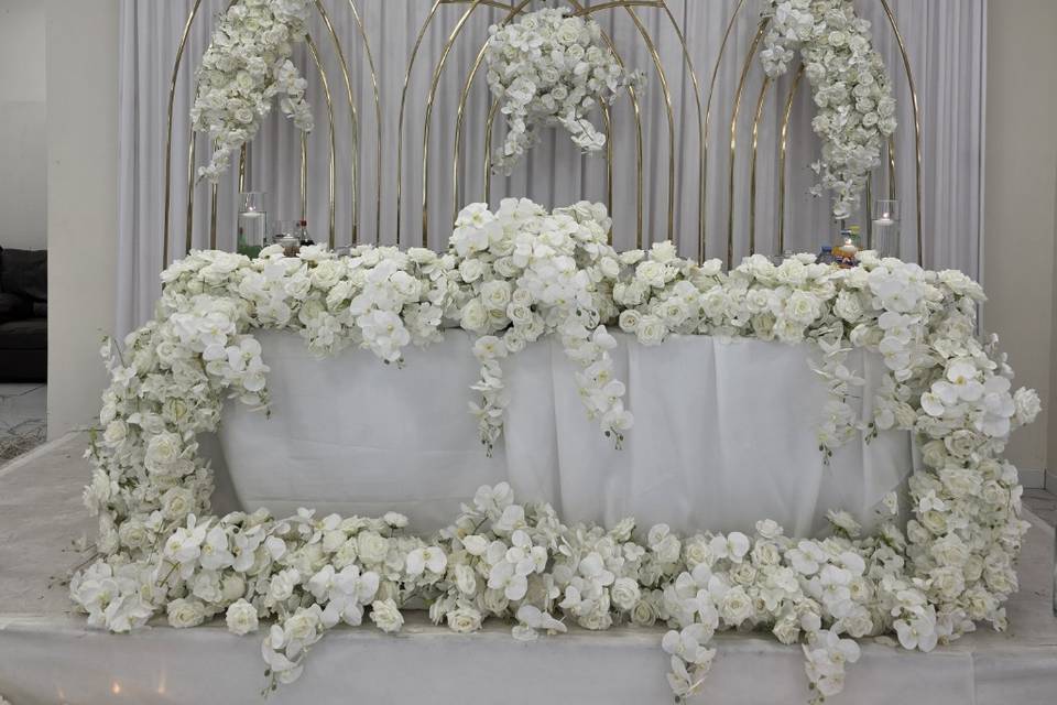 Decoration table de marie