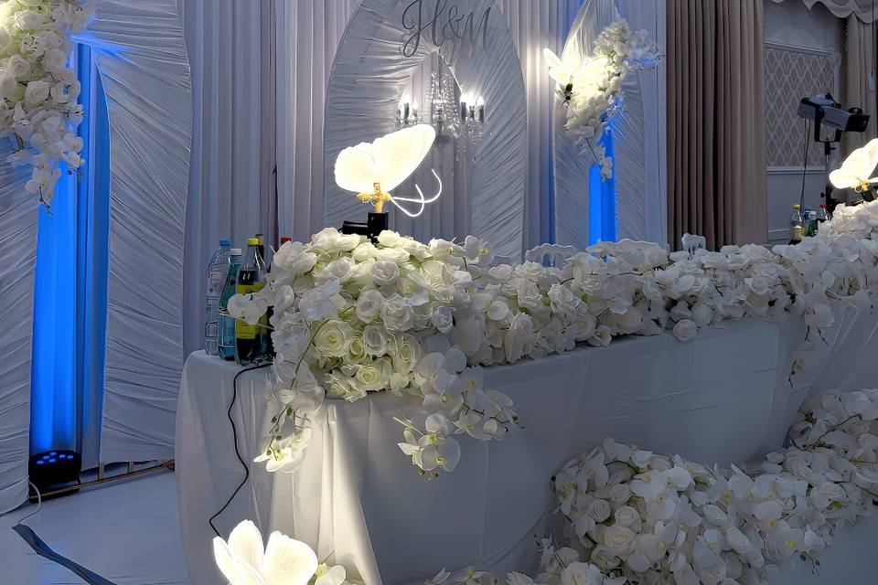 Decoration table de Marie