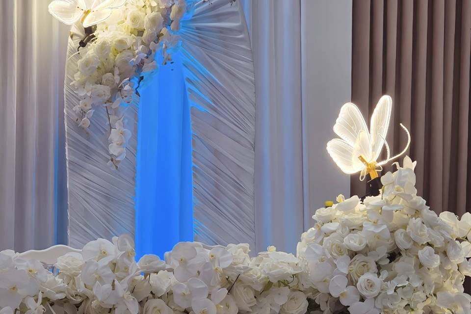 Decoration table de Marie