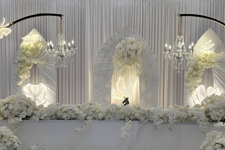 Decoration table de Marie