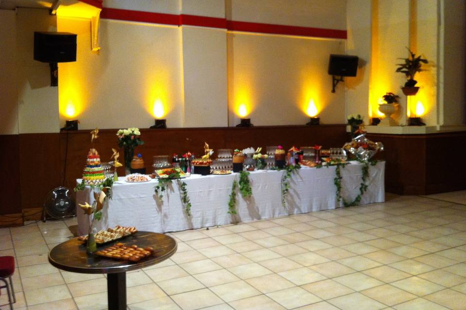 Buffet grande salle