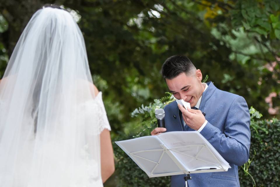 L'arrivée de la mariée