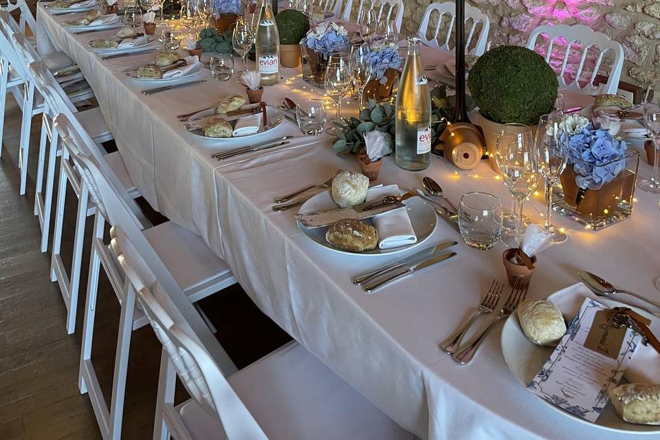 La table d'honneur