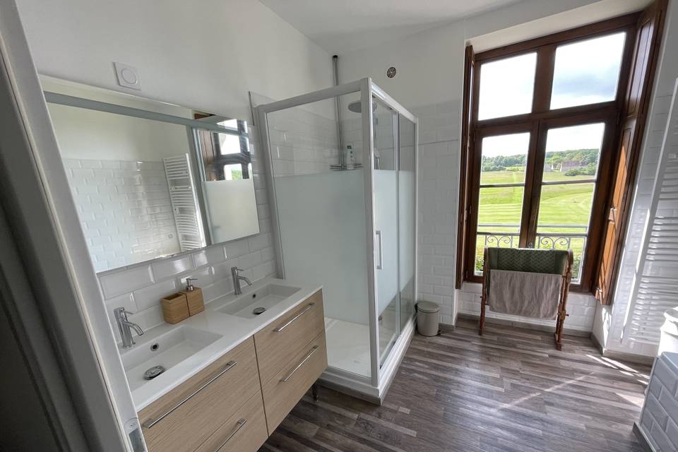 La salle de bains gîte 2
