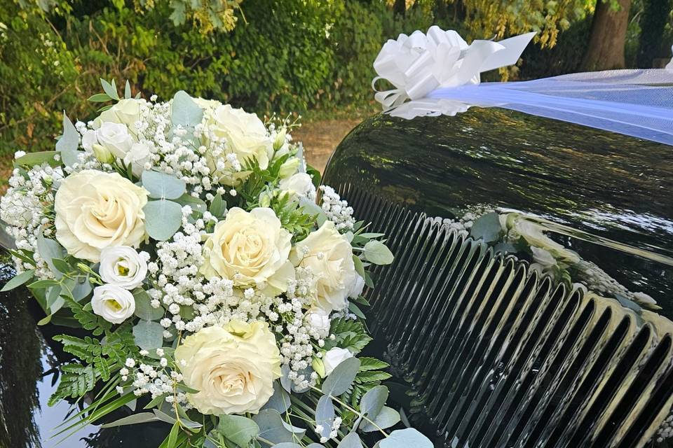 Fleurs sur traction