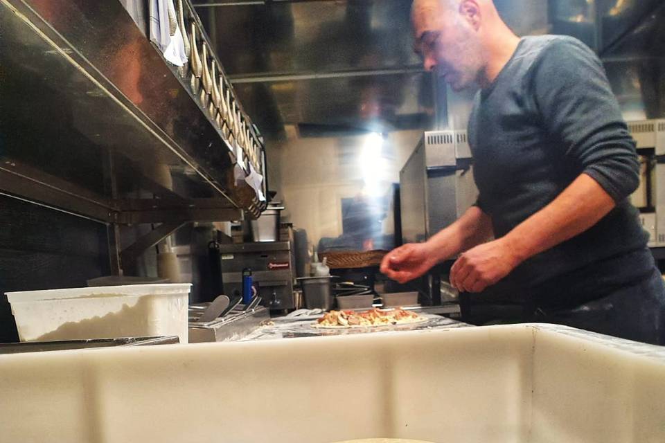 Stéphane le chef pizzaiolo