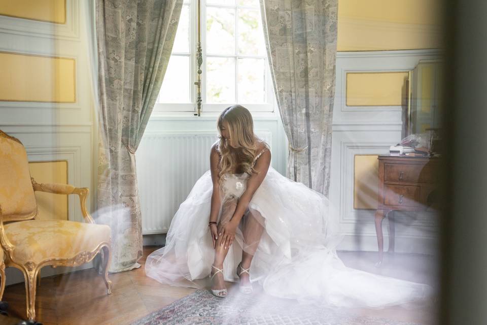 Mariage dans un Chateau