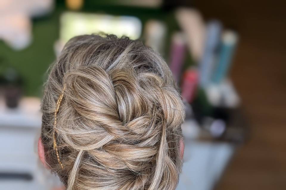 Chignon flou