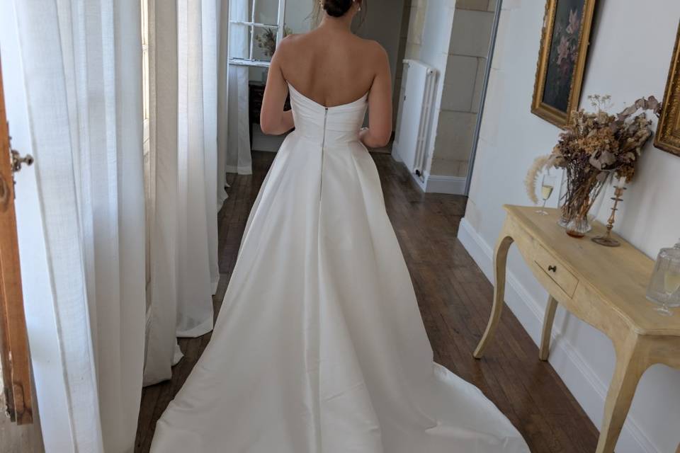 Chignon avant coupe surprise ✨