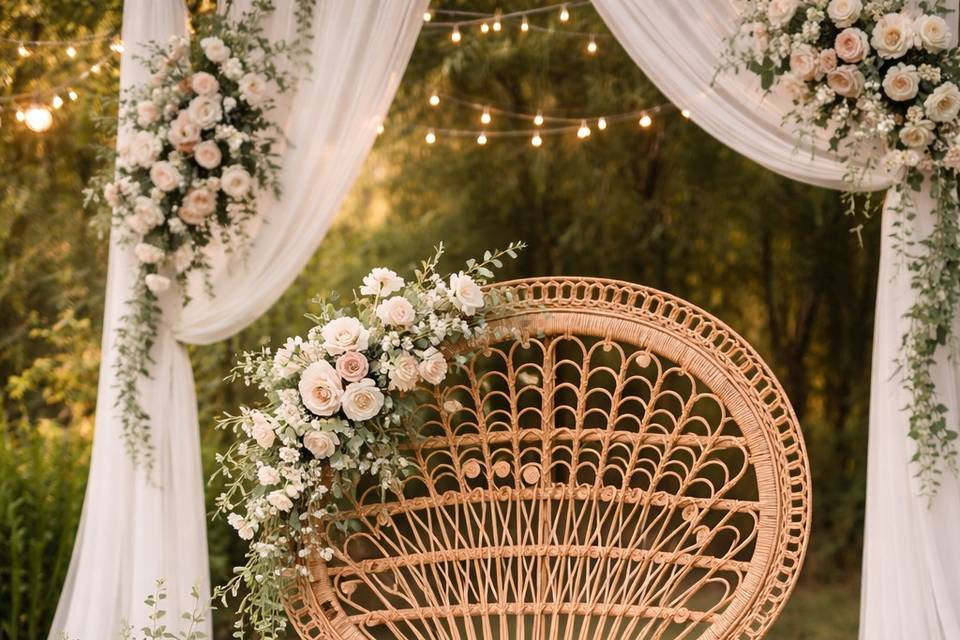 Fauteuil et décoration