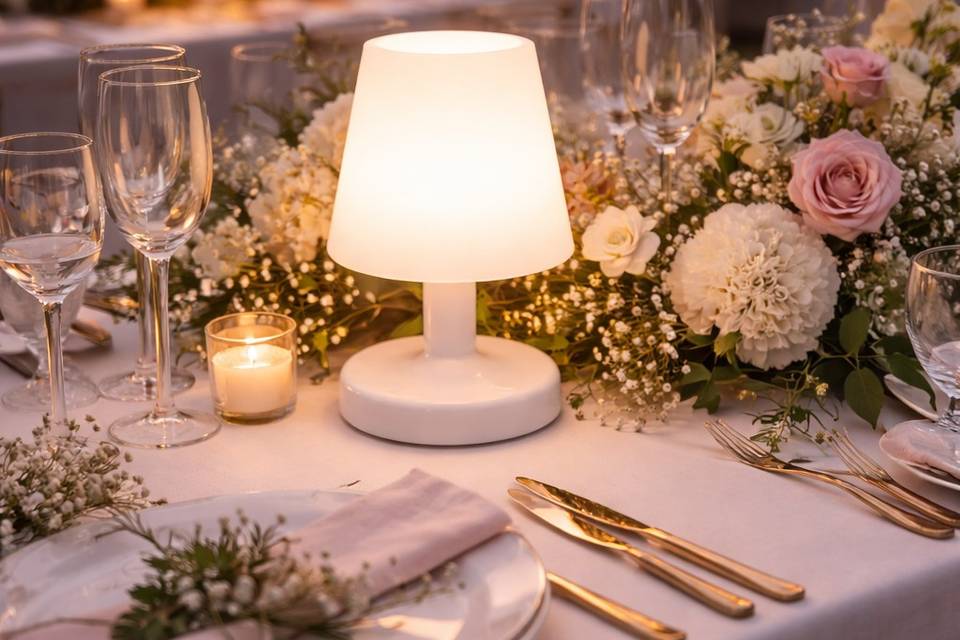 Lampe et lumières d'ambiance