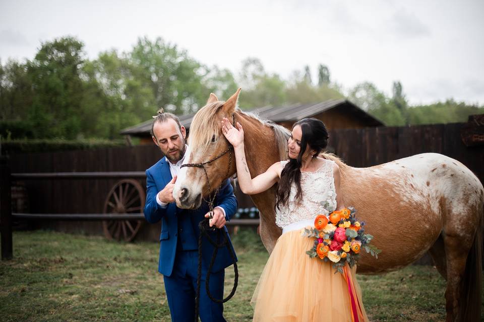 Mariage bohème - Soirée - Saloon