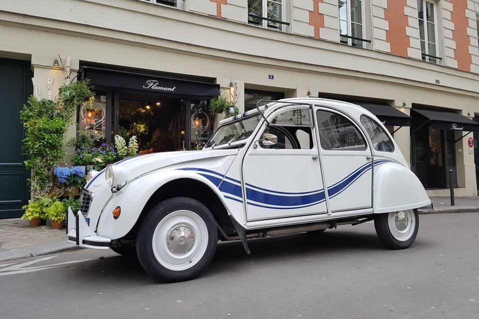 Soirée romantique en 2cv