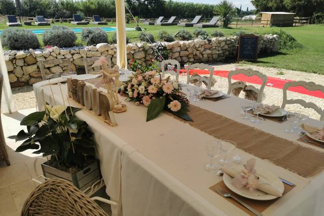 La table des mariés