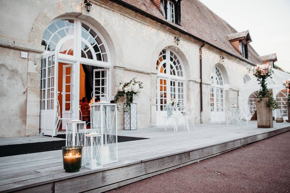 La terrasse de l'Orangeraie