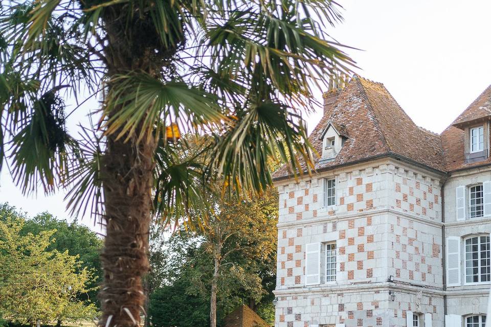 Cérémonie dans le parc