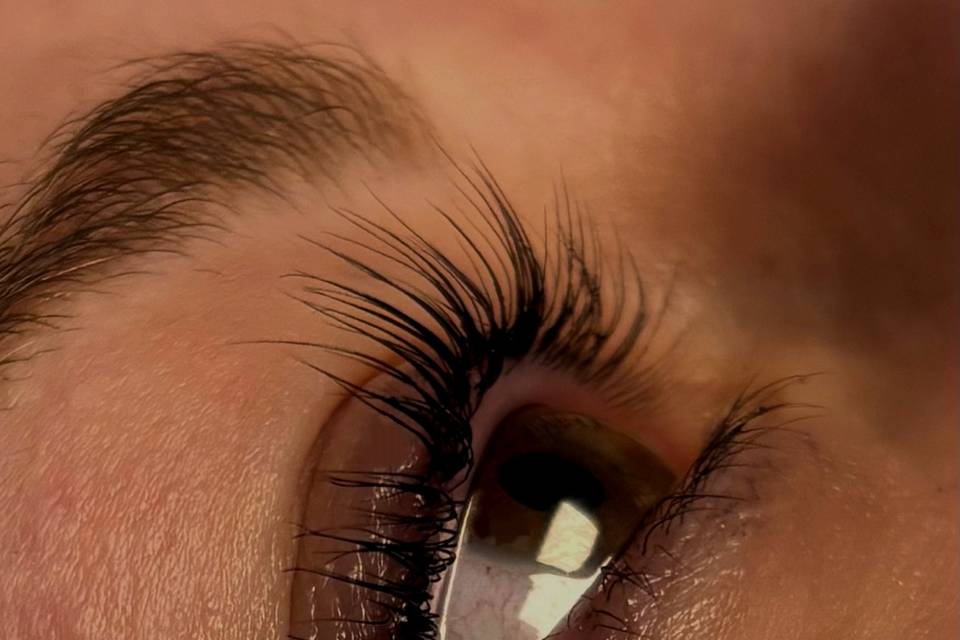 Réhaussement de cils
