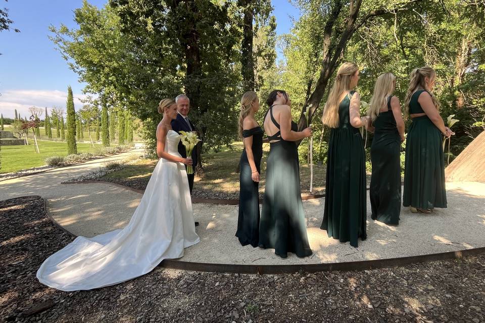 Cortège de la mariée