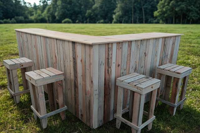 Bar plus les tabourets