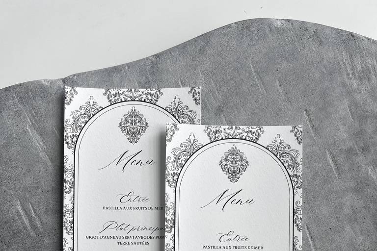 Menu palazzo