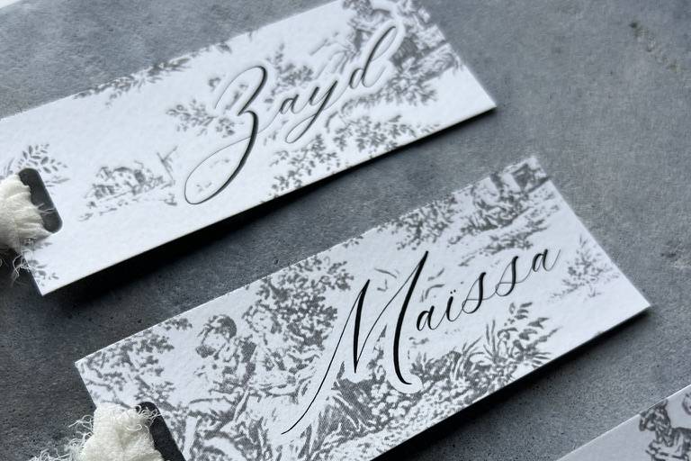 Marque-place versailles
