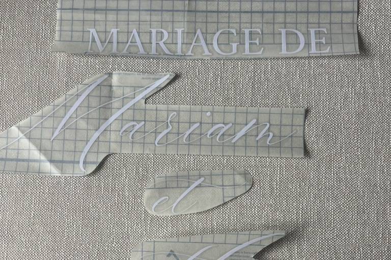 Stickers miroir sur-mesure