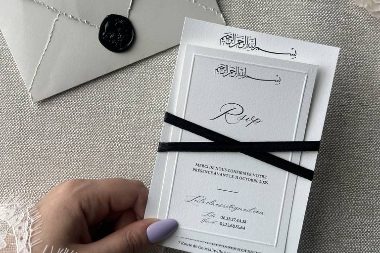 Faire-part signature