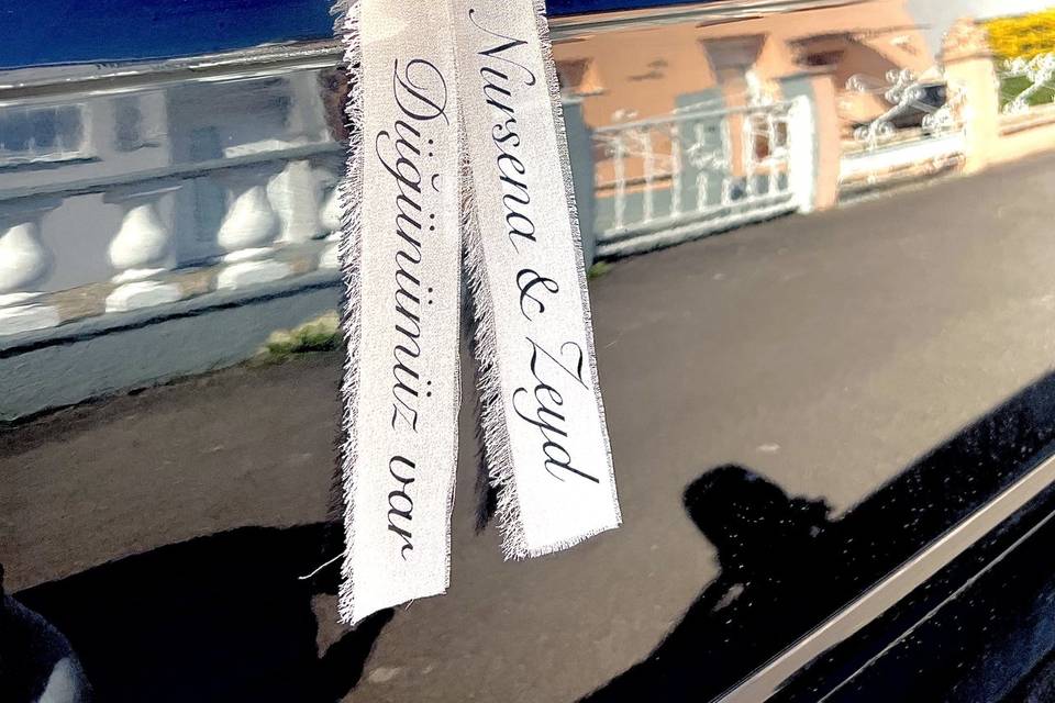 Ruban de voiture prénoms