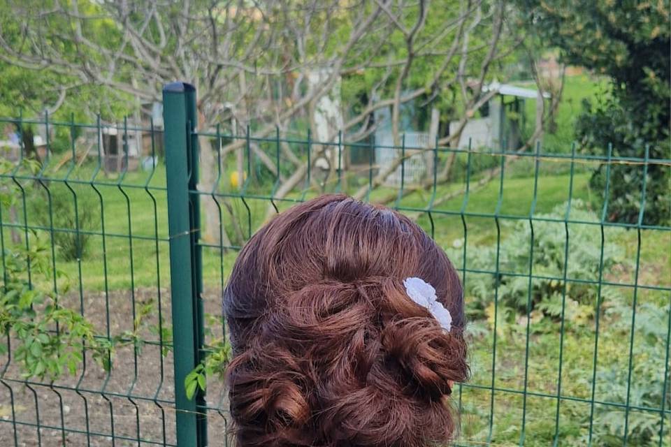 Chignon invitée