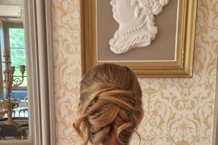 Chignon invitée