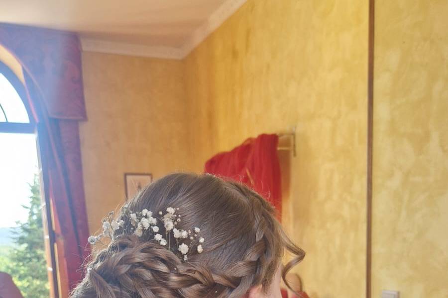 Chignon invitée