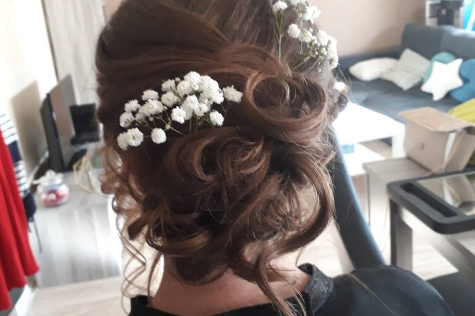 Chignon invitée
