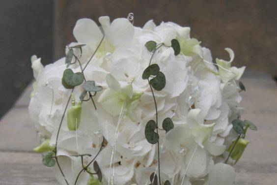 Bouquet boule mariée